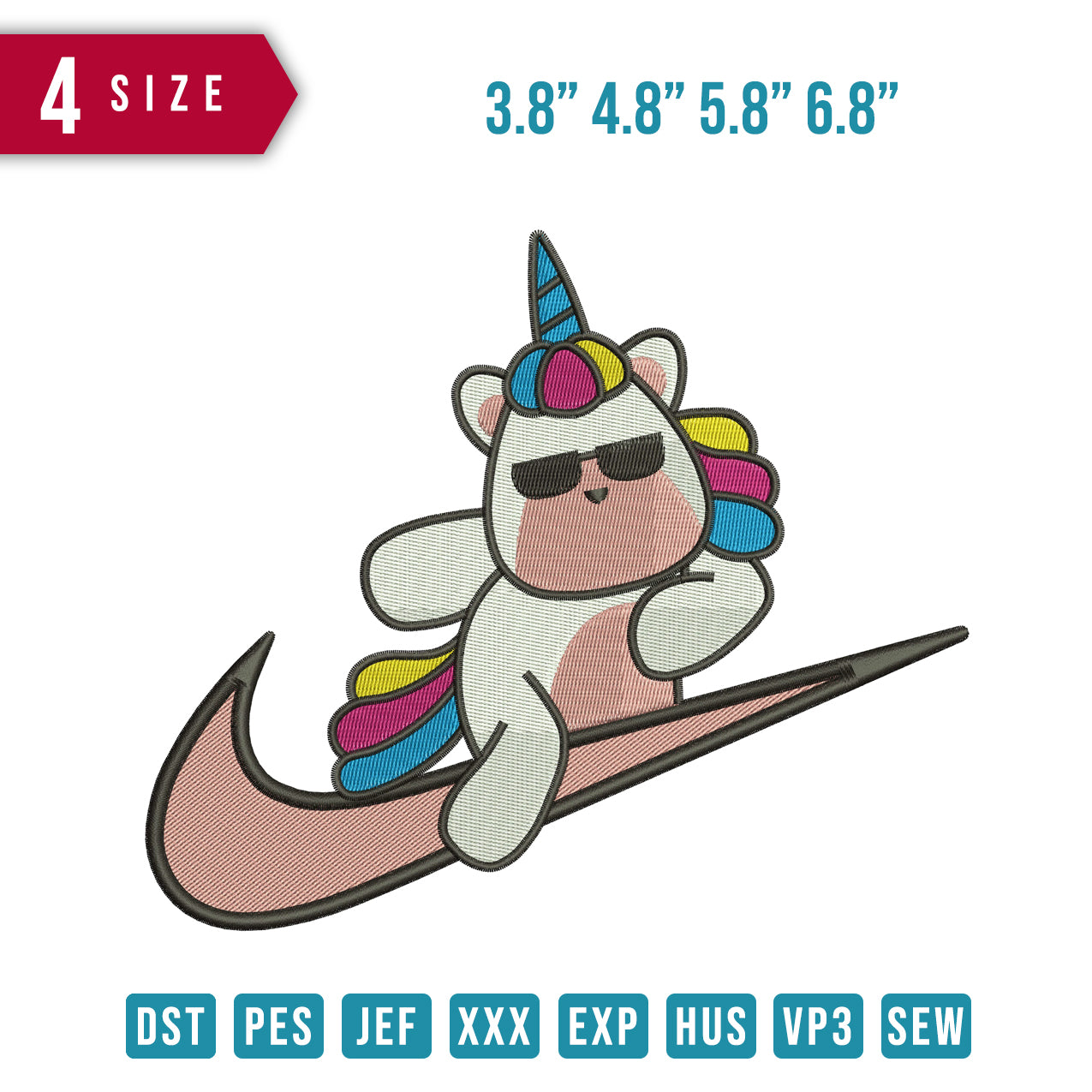 Swoosh Unicorn Cute