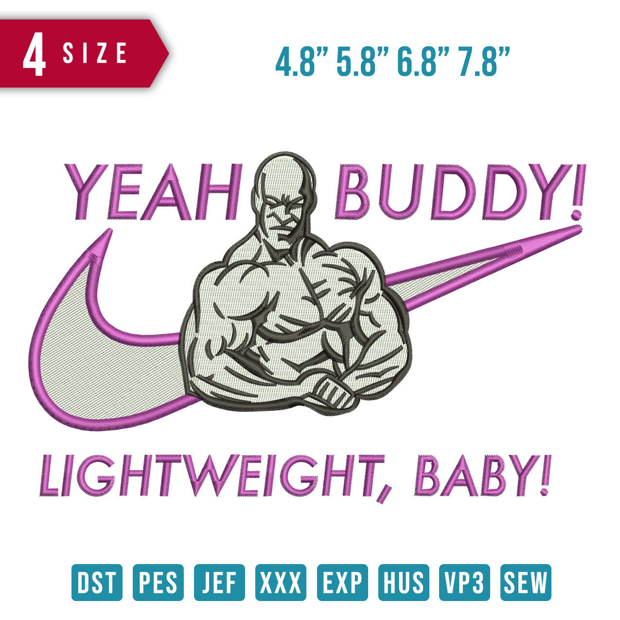 Swoosh yeah buddy Muscle