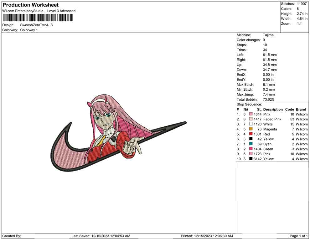 Swoosh Zero two B