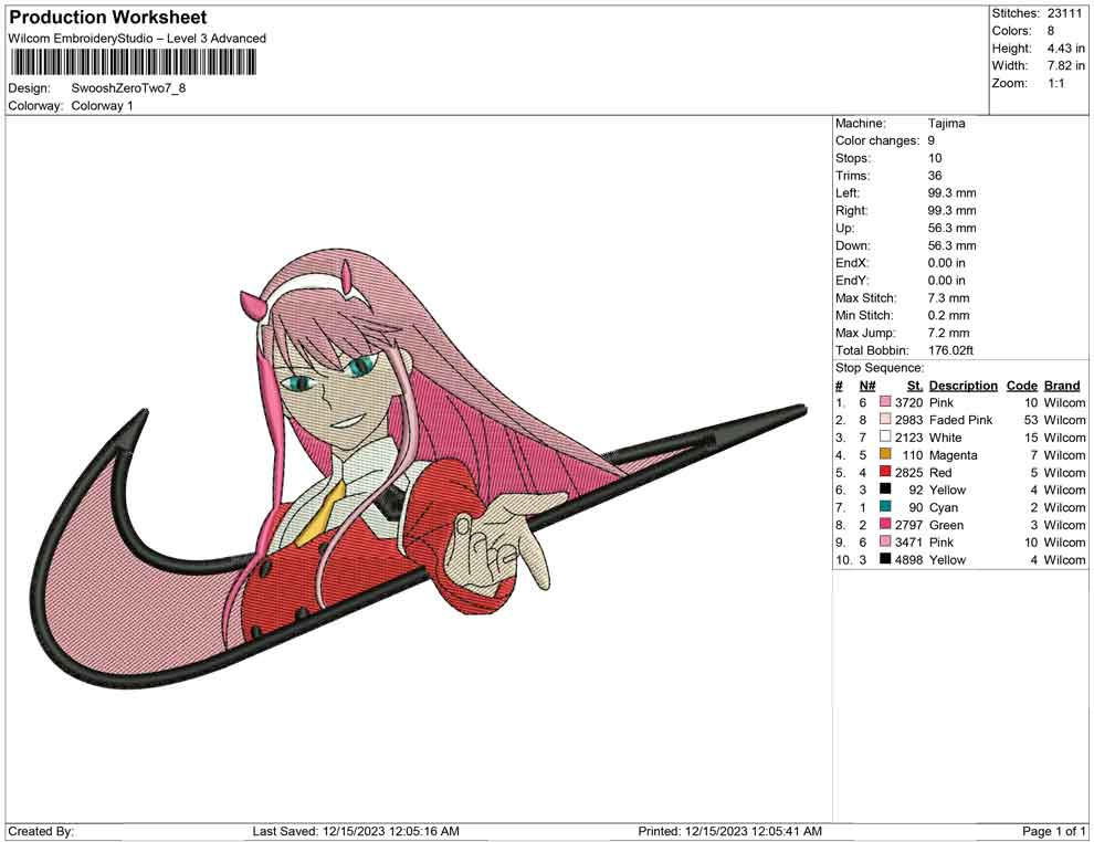 Swoosh Zero two B