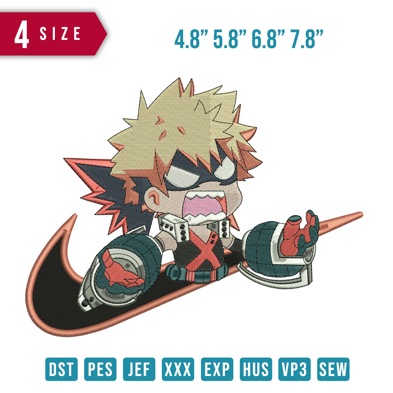 Swoosh Baby Bakugou