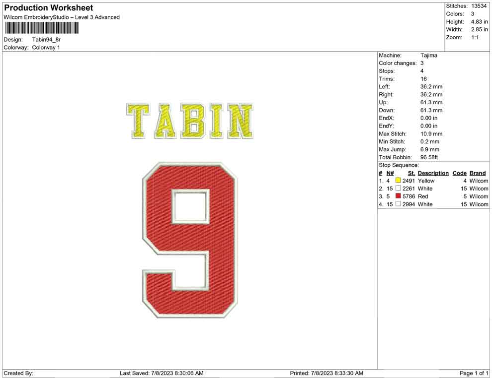 Tabin 9