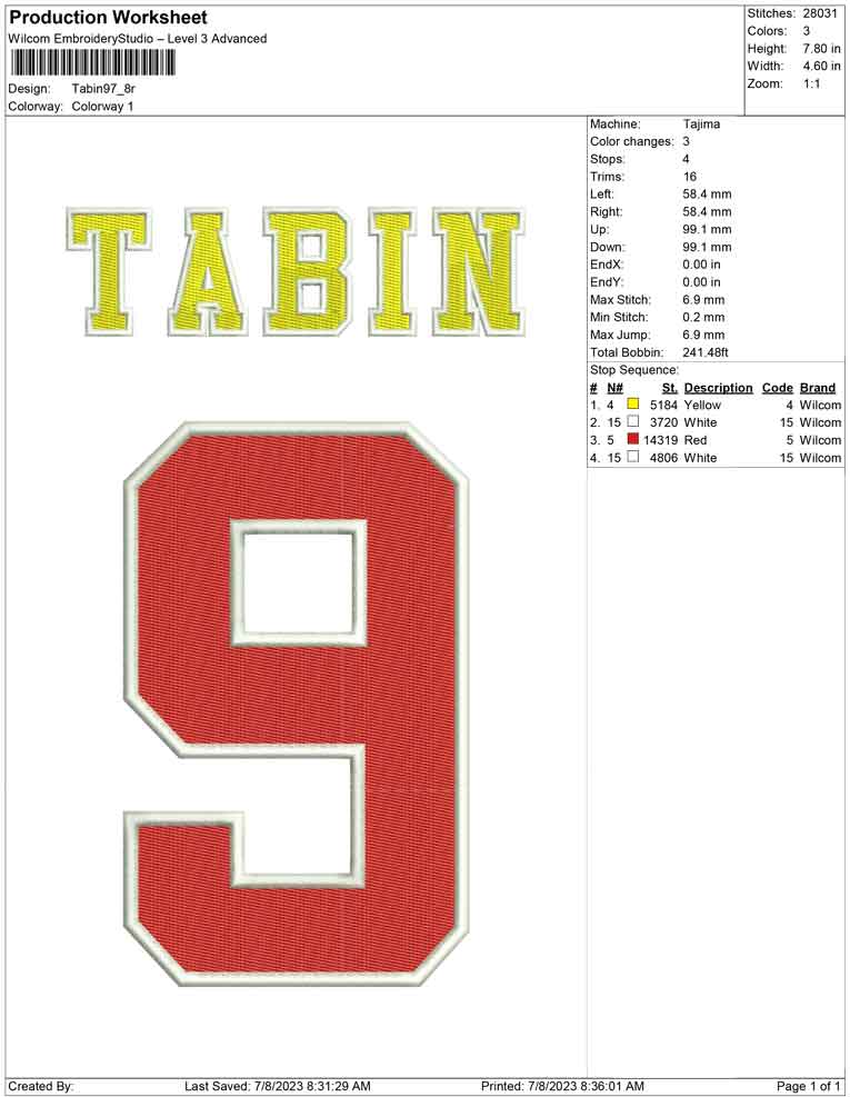 Tabin 9