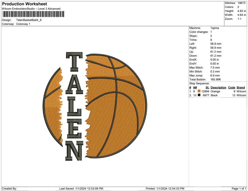Talen Basketball