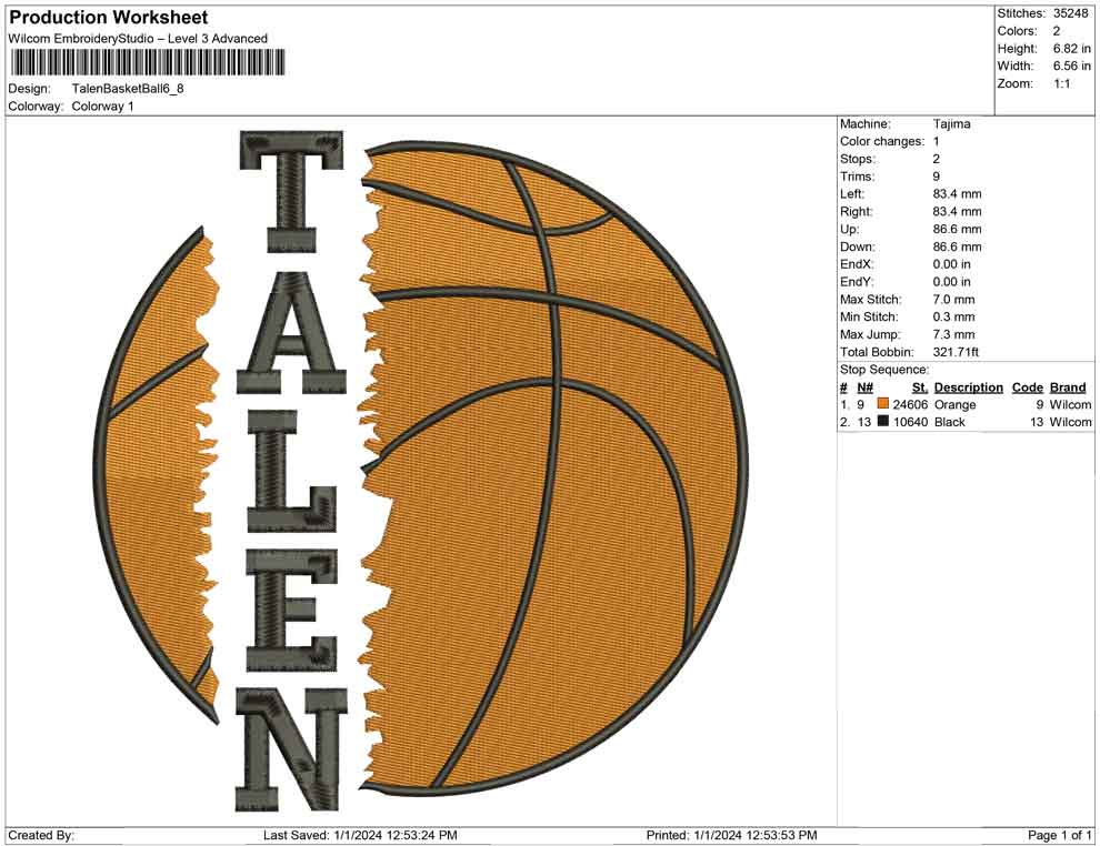 Talen Basketball