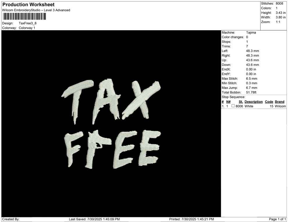 Tax Free
