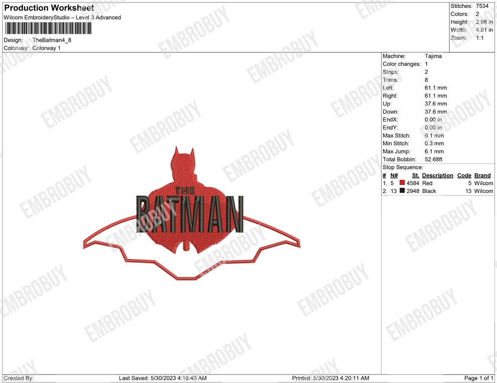 The Batman logo