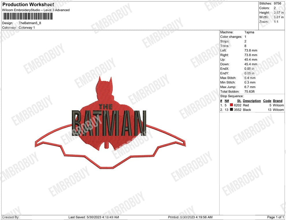 The Batman logo