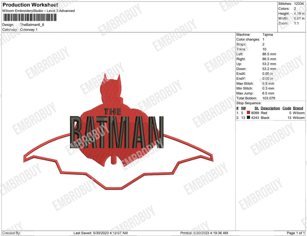 The Batman logo