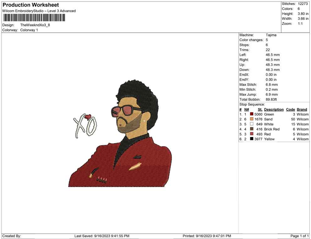 The Weeknd xo