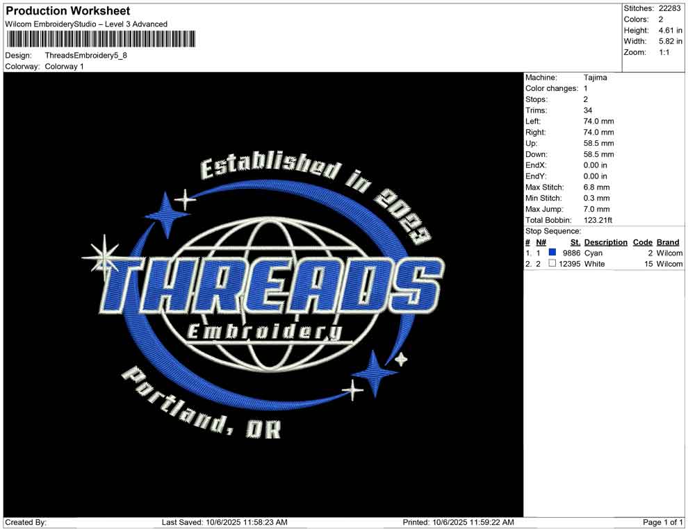 Threads Embroidery