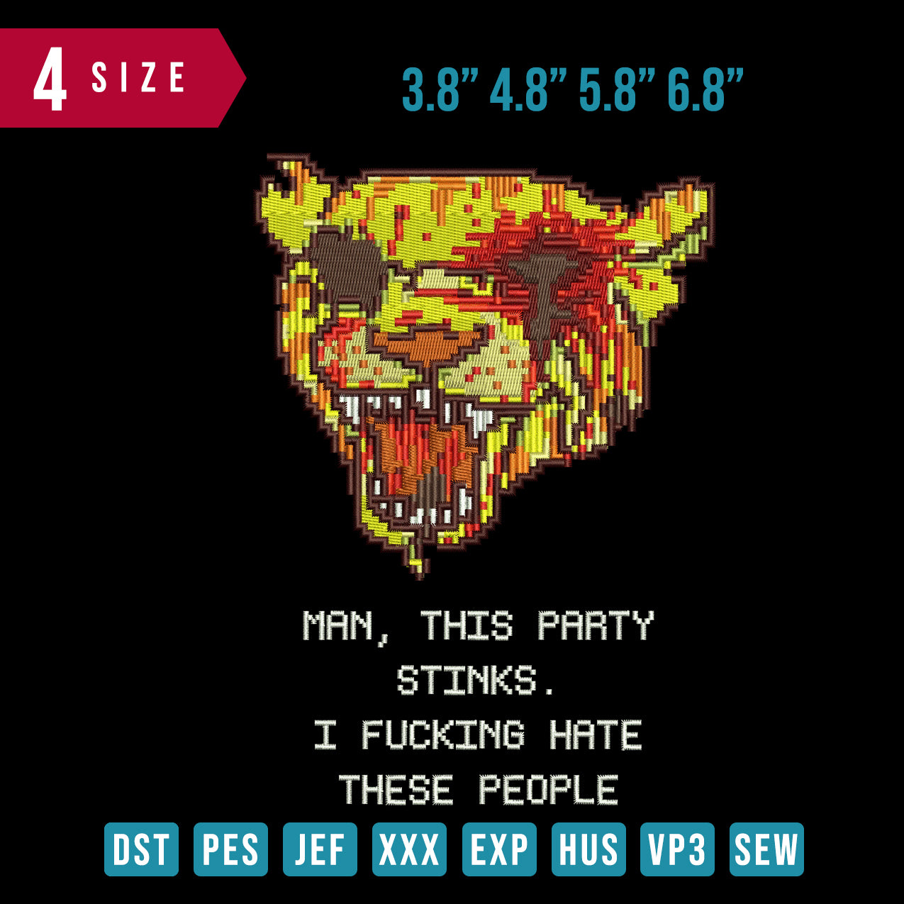 Tiger Face Pixel