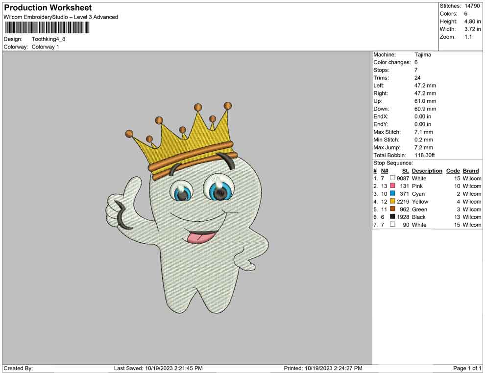 Tooth king