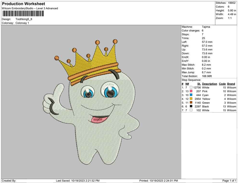 Tooth king