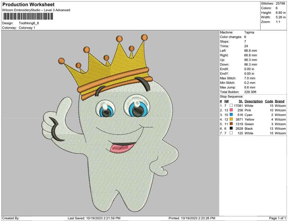 Tooth king