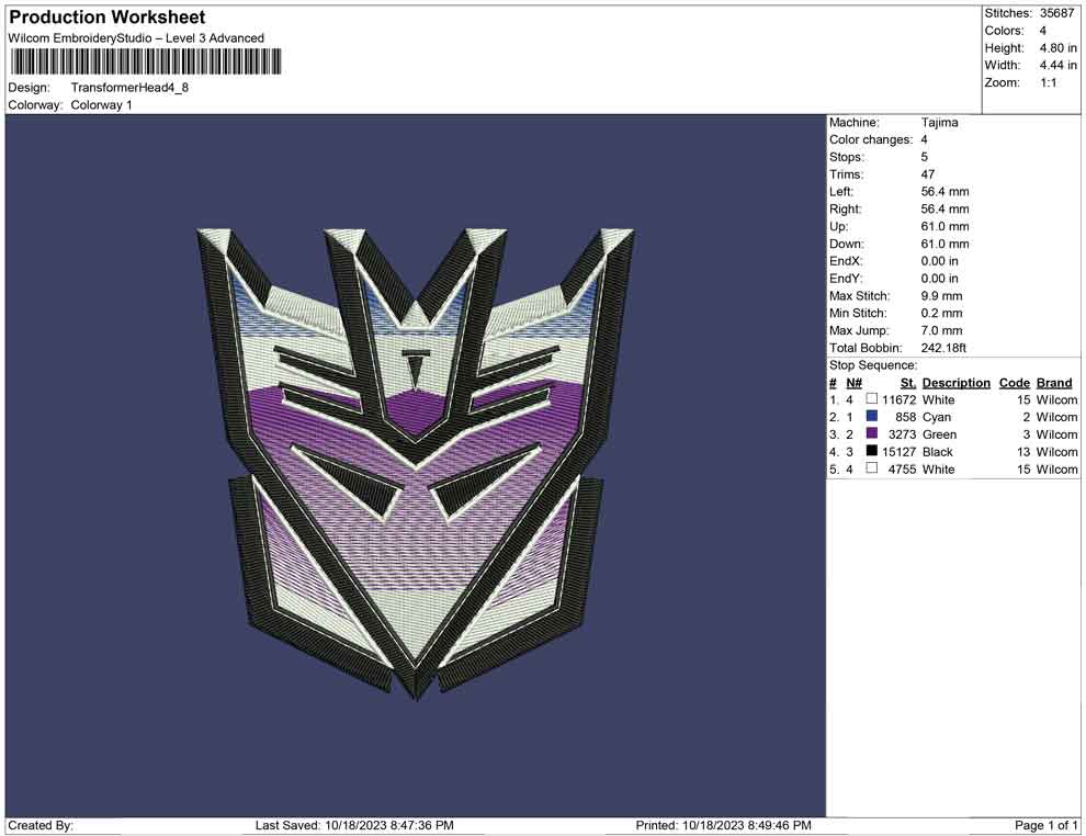 Transformer Head