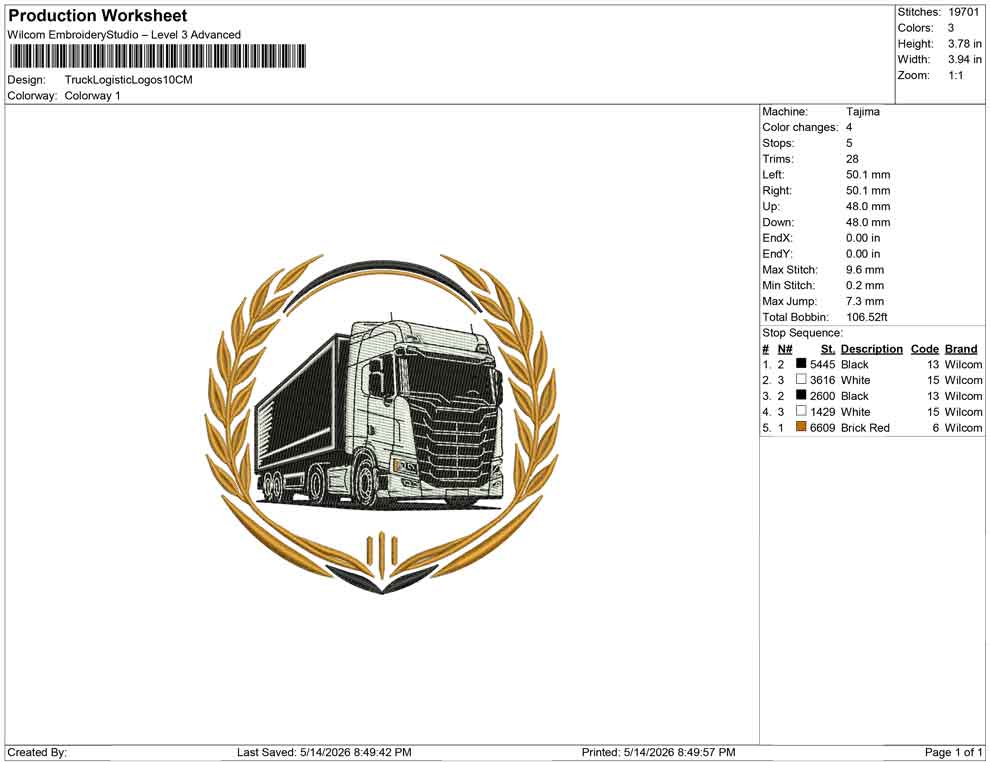 Truck Logistic Logos