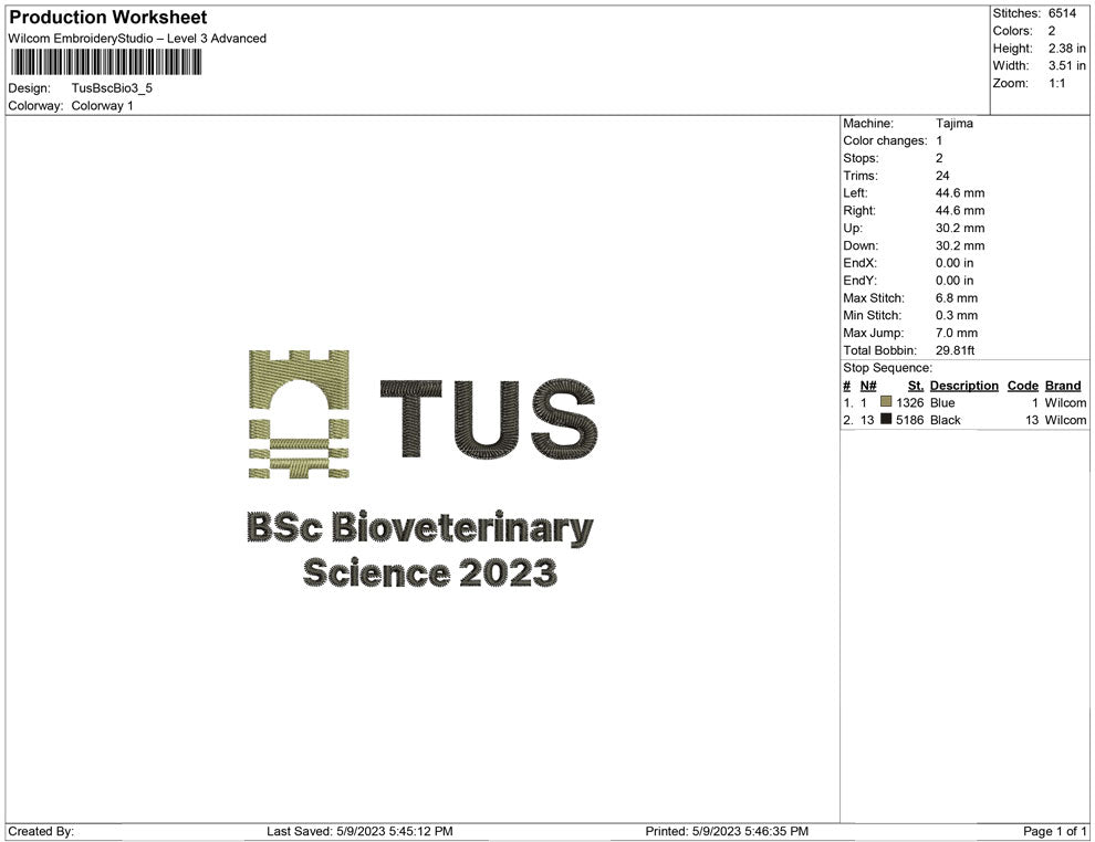 Tus BscBio