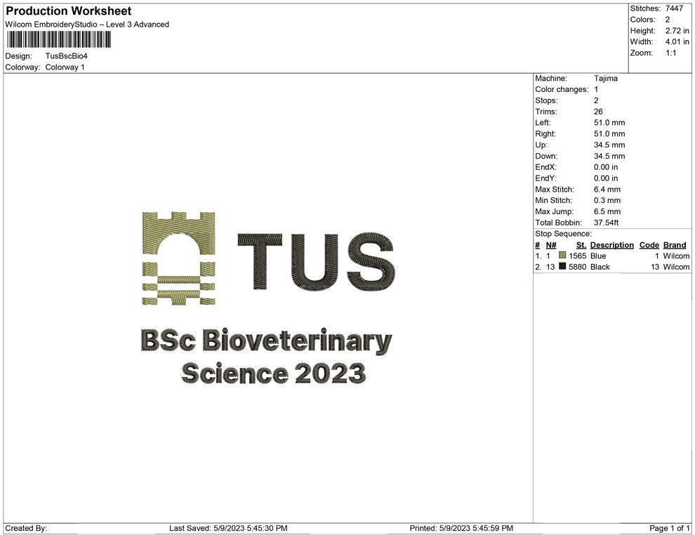 Tus BscBio