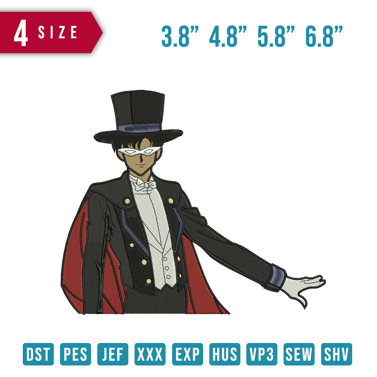 Tuxedo mask color