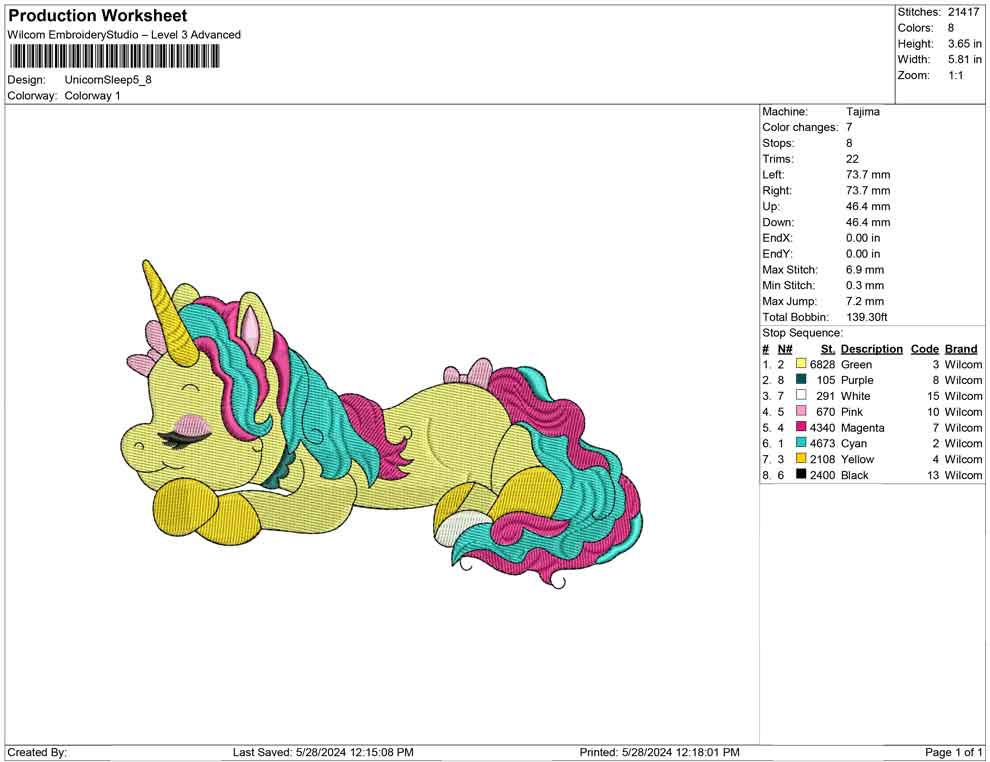 Unicorn Sleep