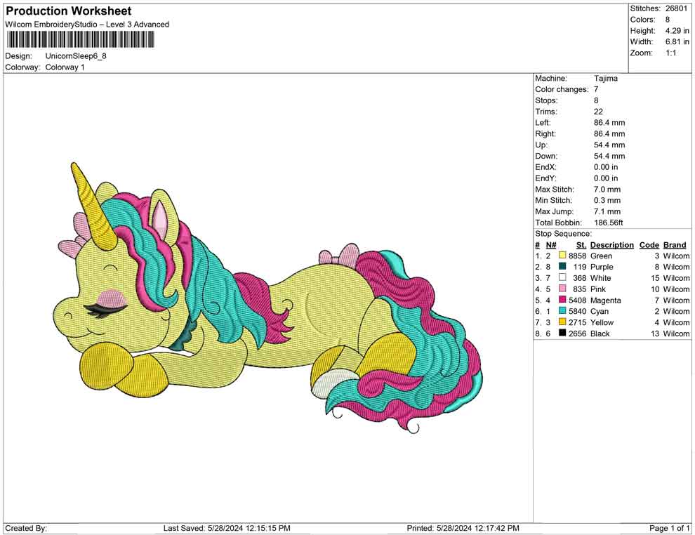Unicorn Sleep