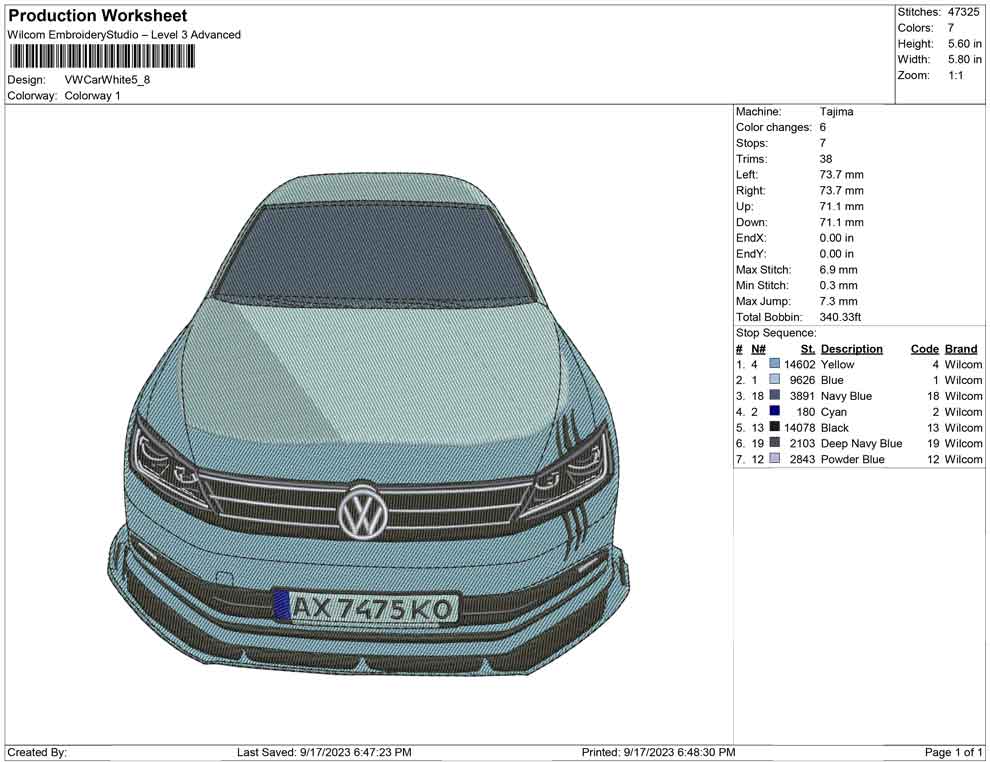 Vw Car White