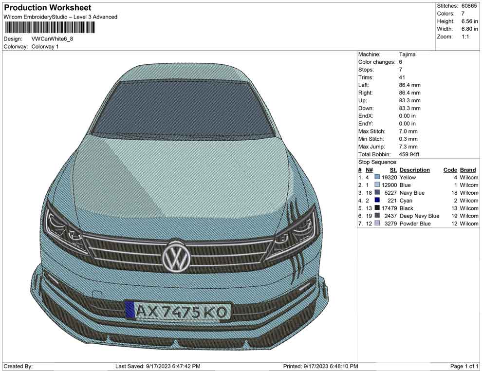 Vw Car White