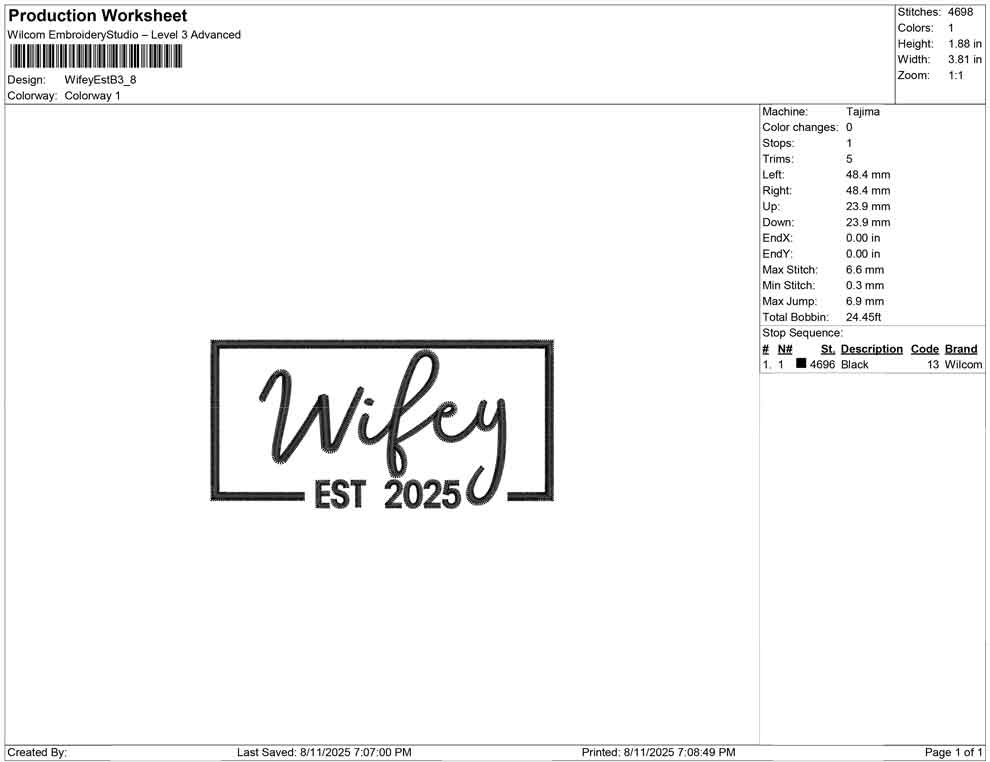 Wifey Est B