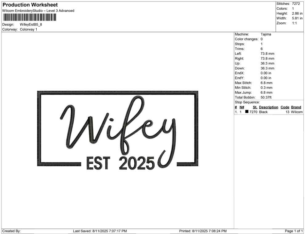 Wifey Est B