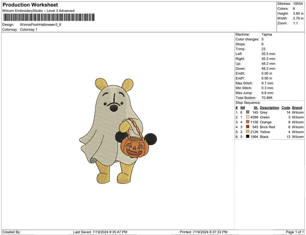 Winnie Pooh Halloween