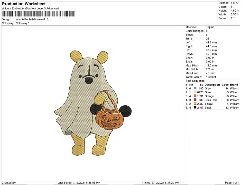 Winnie Pooh Halloween