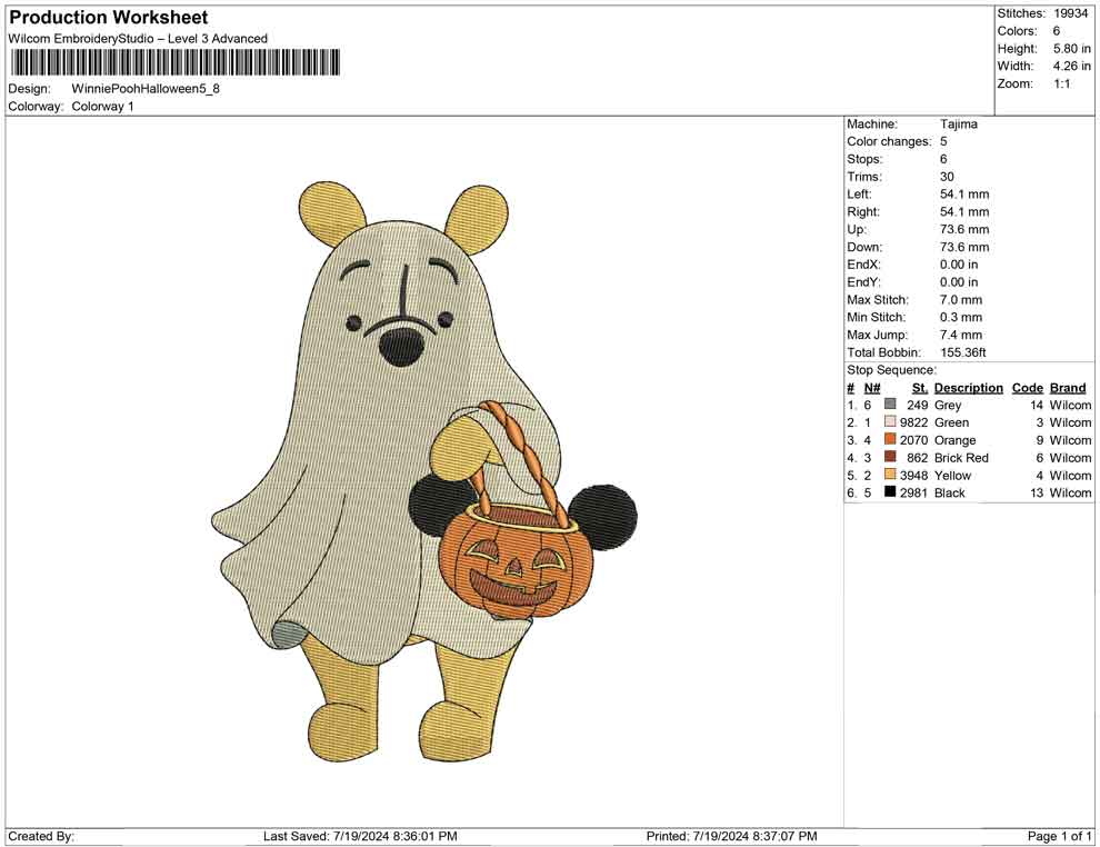 Winnie Pooh Halloween