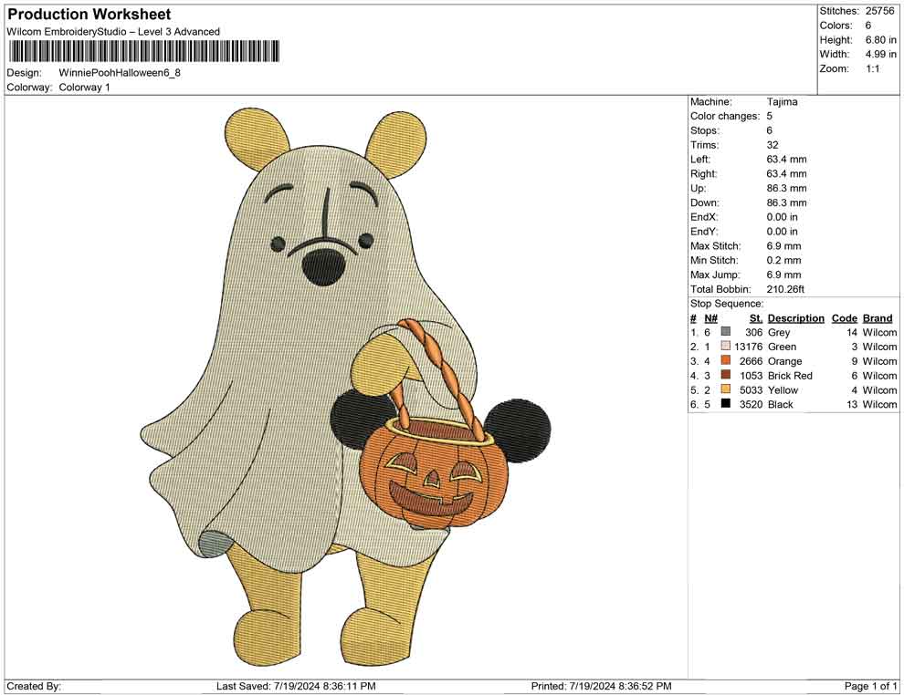 Winnie Pooh Halloween