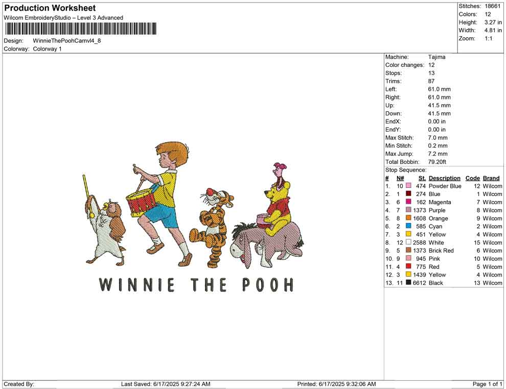 Winnie the pooh Carnvl