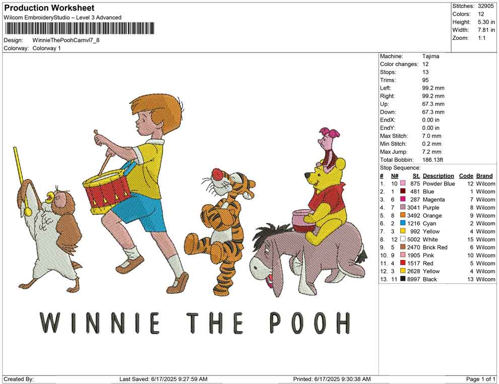 Winnie the pooh Carnvl