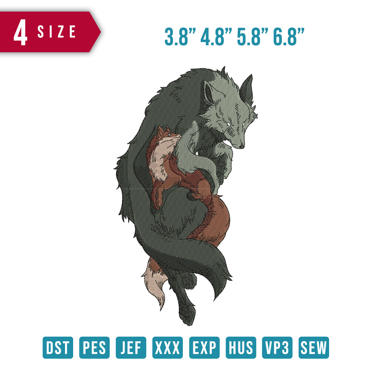 Wolf And Fox