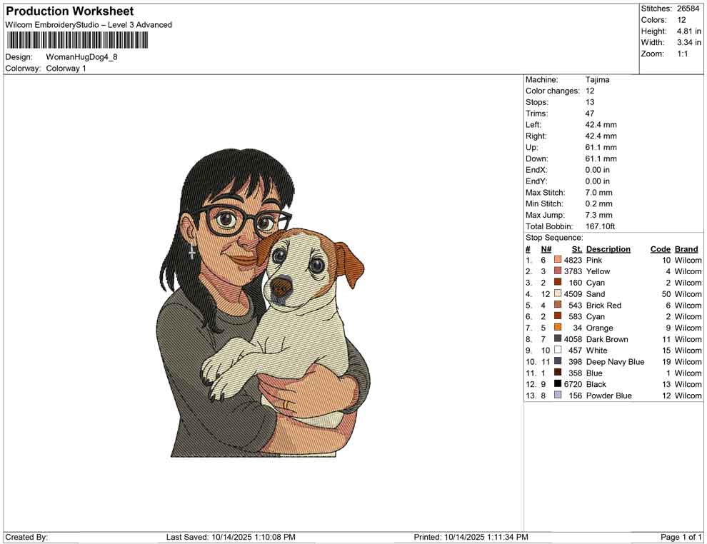 Woman Hug Dog