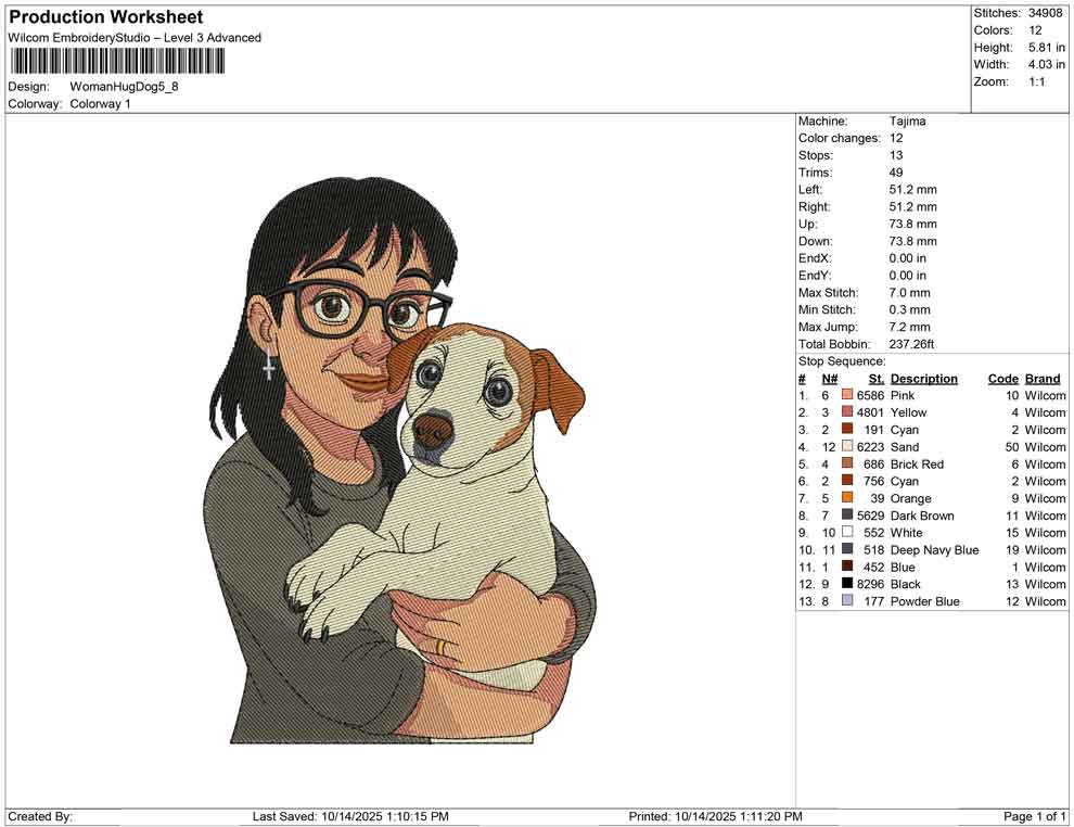 Woman Hug Dog