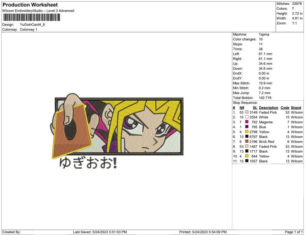 Yu gi oh with Card