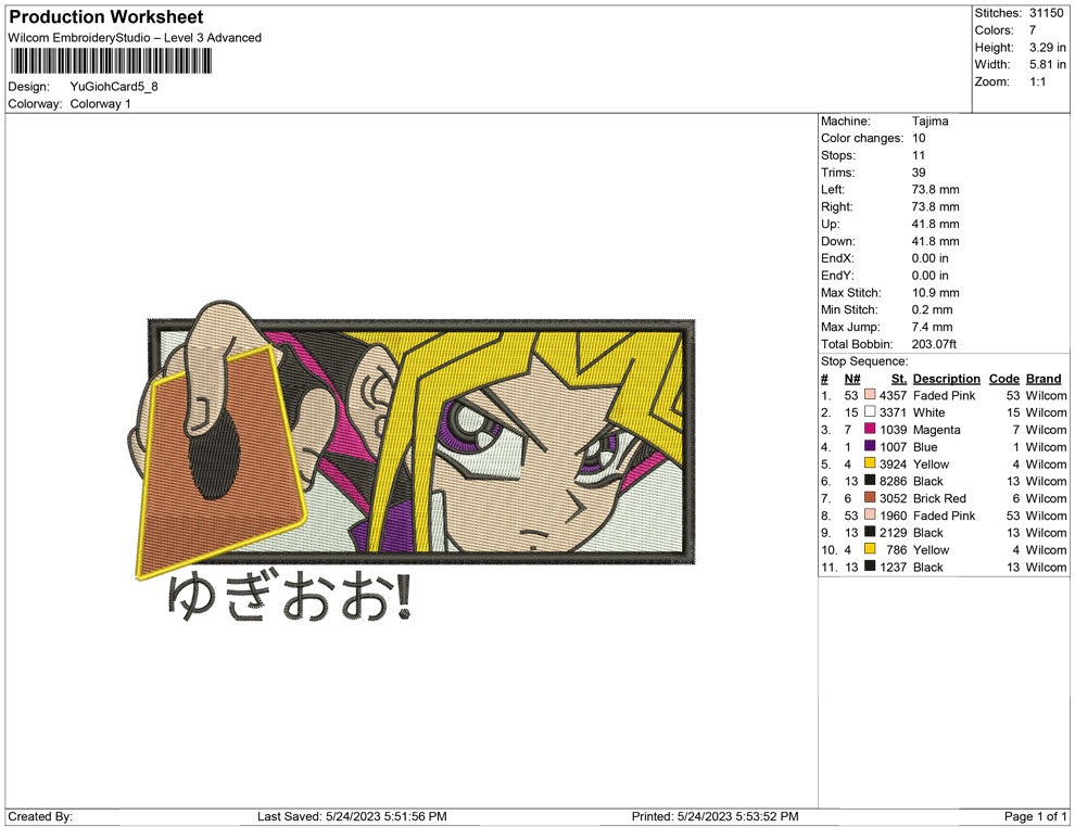 Yu gi oh with Card