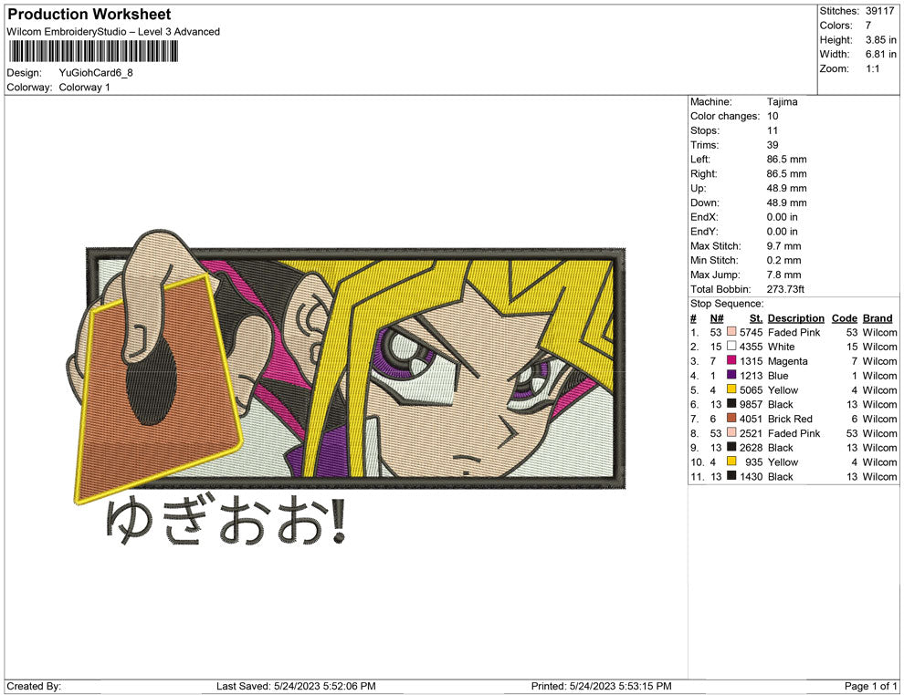 Yu gi oh with Card