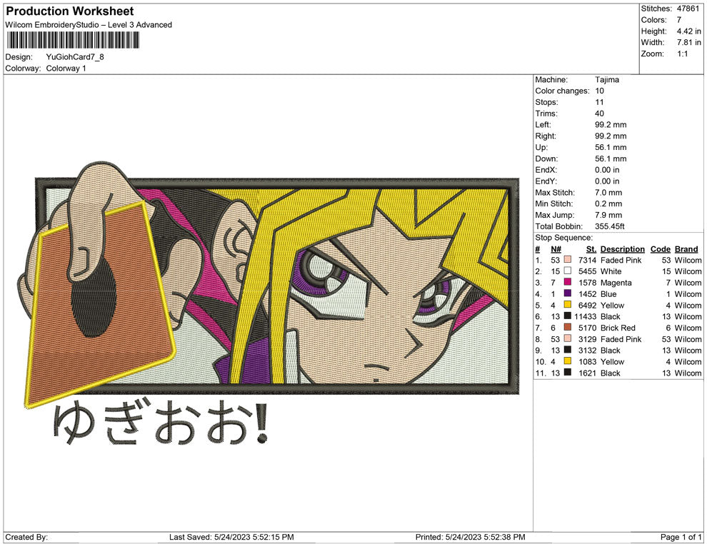 Yu gi oh with Card