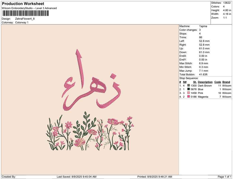 Zahra Flower