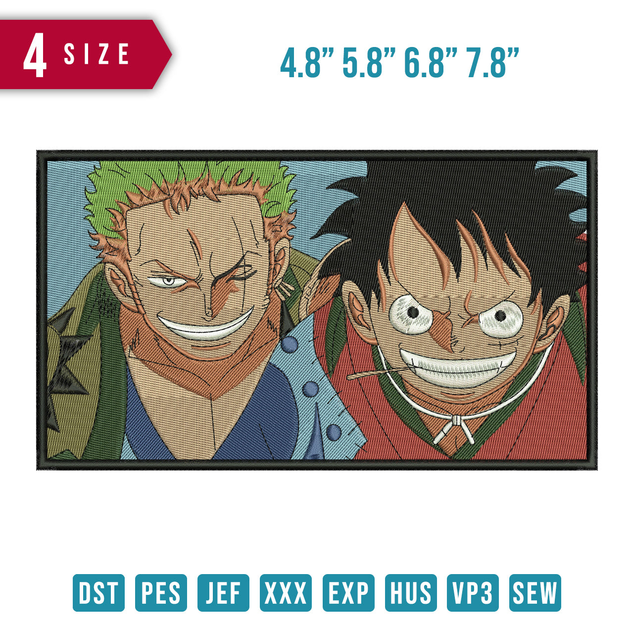 Zoro Luffy Panel