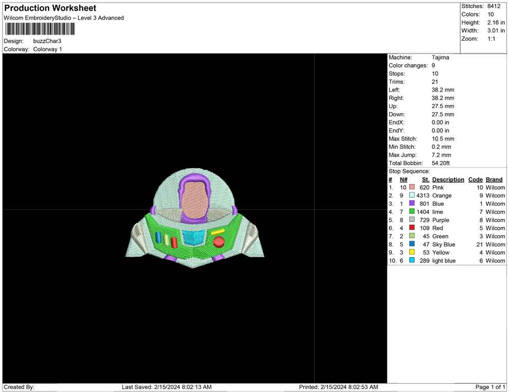 Buzz Charachter