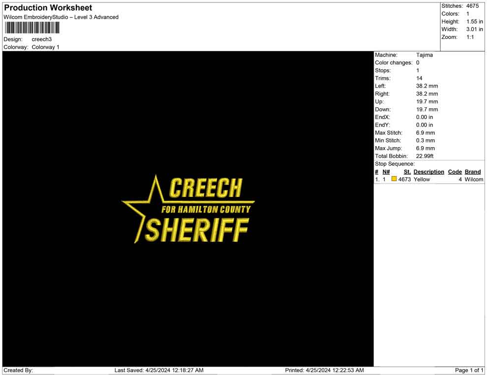 Creech Sheriff