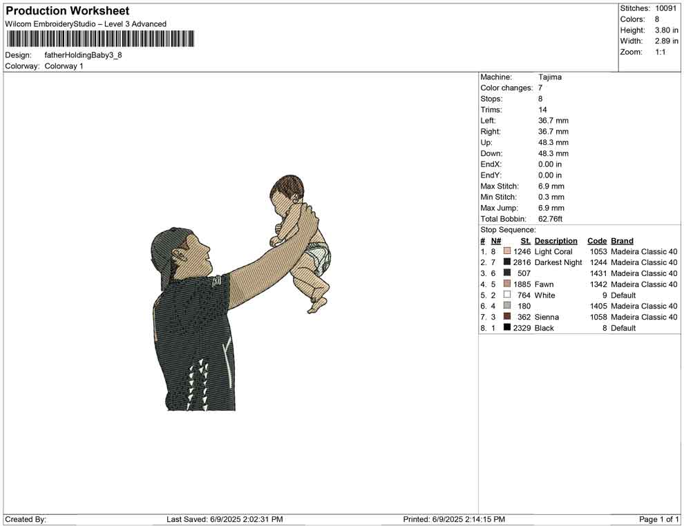 father Holding Baby