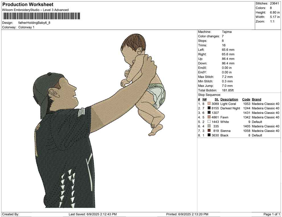 father Holding Baby