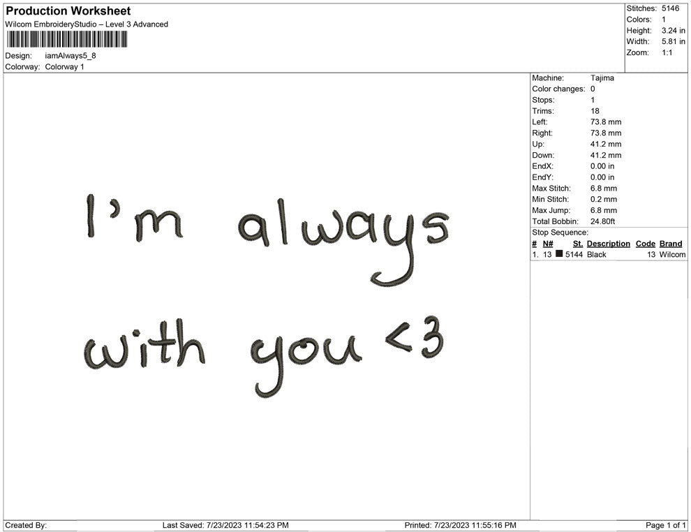 i'am always